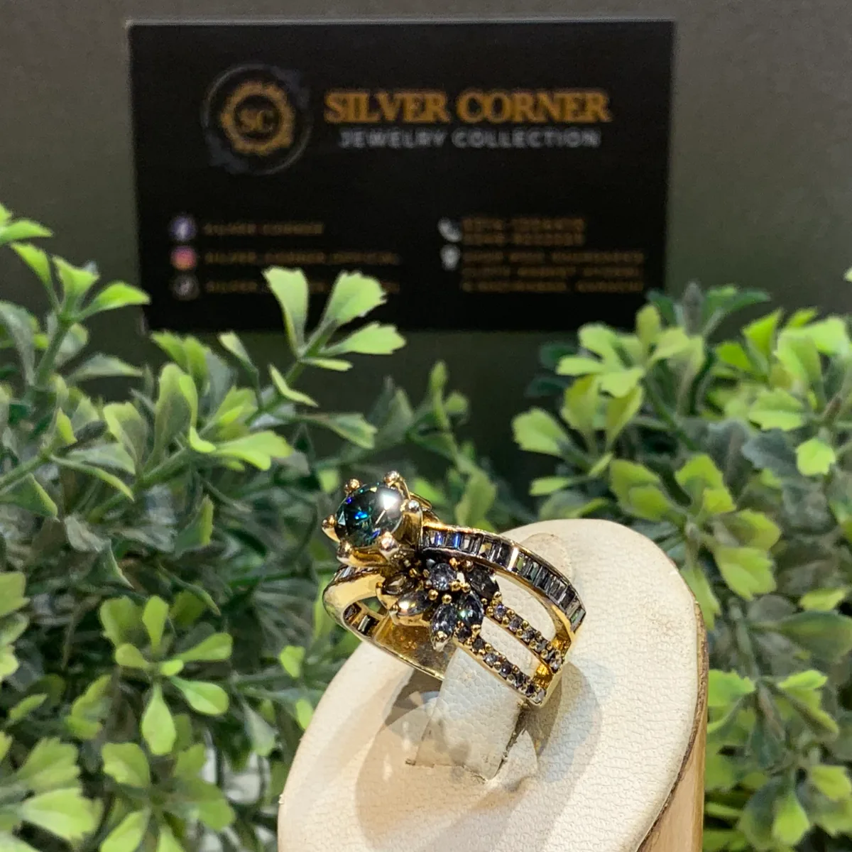 Obsidian Èlite, 925 sterling silver